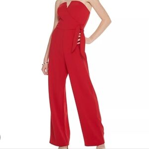 Trixxi Women's Red Jumpsuit